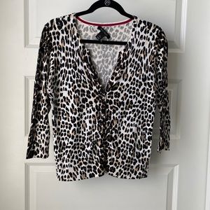 Well Loved White House Black Market Cardigan 3/4 Sleeve!